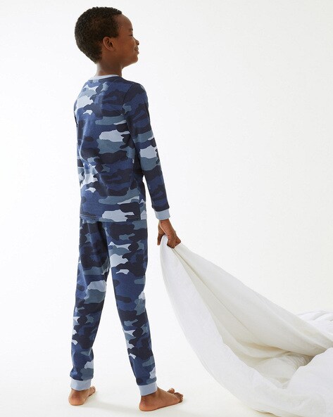 Boys cheap camouflage pyjamas