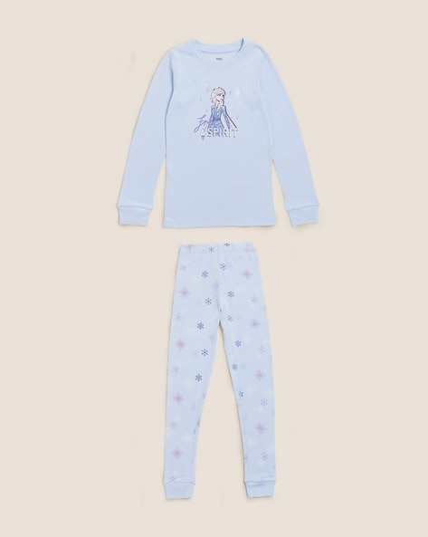 Buy Blue Thermal Wear for Girls by Marks & Spencer Online