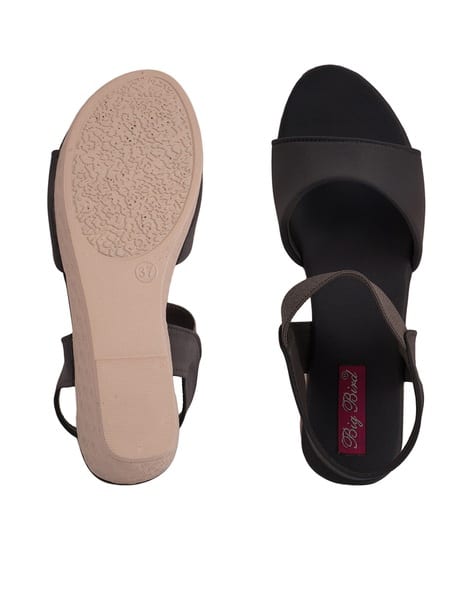 Women Open-Toe Ankle-Strap Wedges