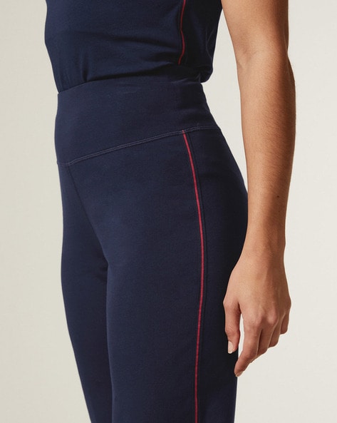 Buy Navy Track Pants for Women by Marks & Spencer Online