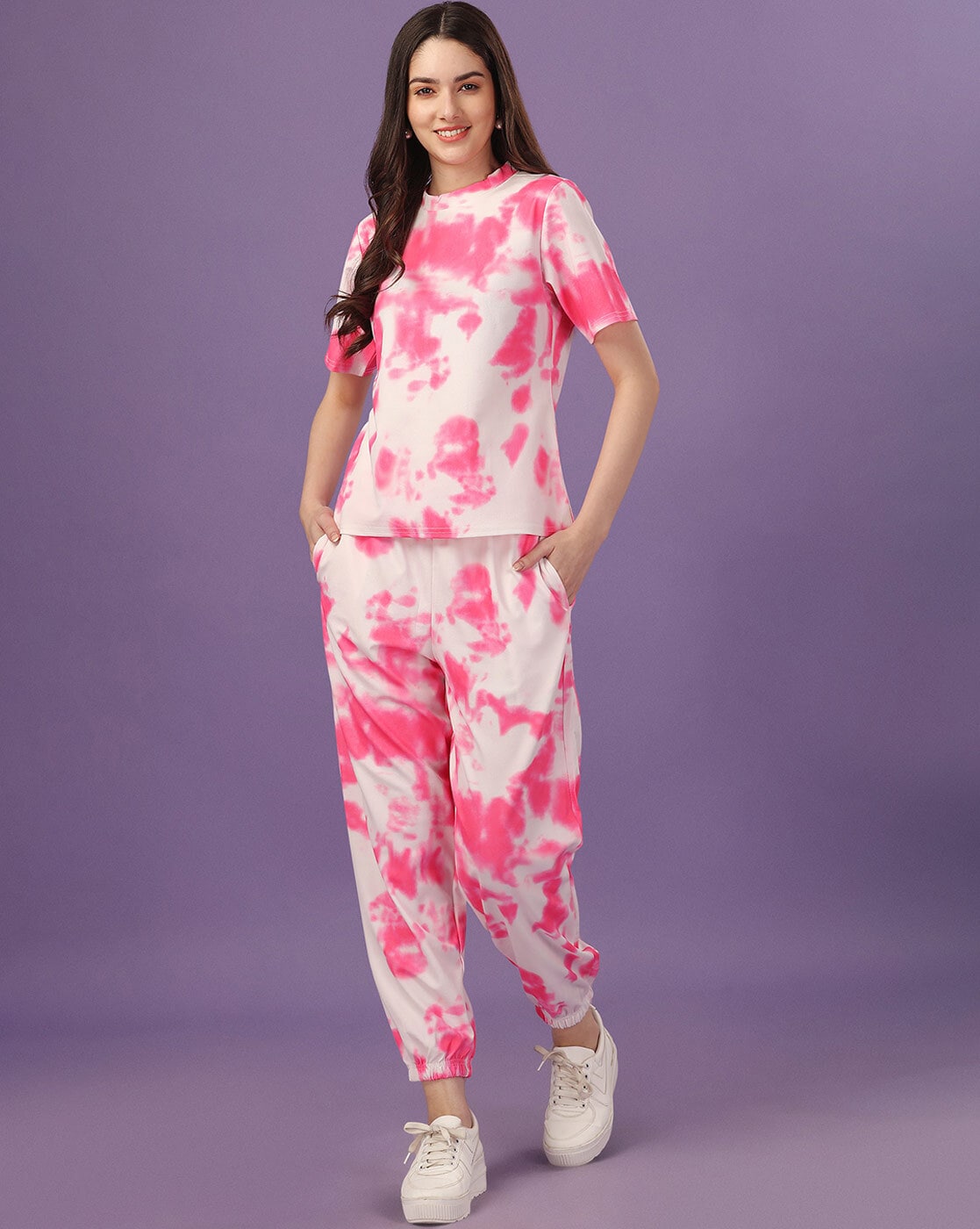 Pink Bliss Tie-Dye Co-ord Set