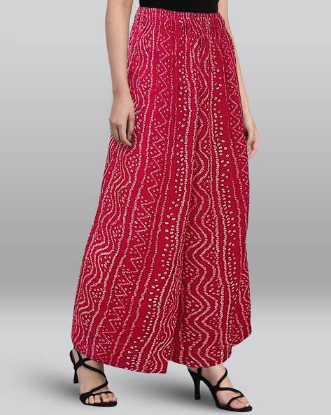 Buy Red Trousers & Pants for Women by LYRA Online