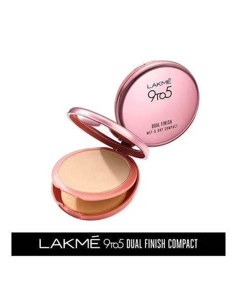 LAKME 9 To 5 Wet & Dry Compact - 10 Ivory (Multicoloured)