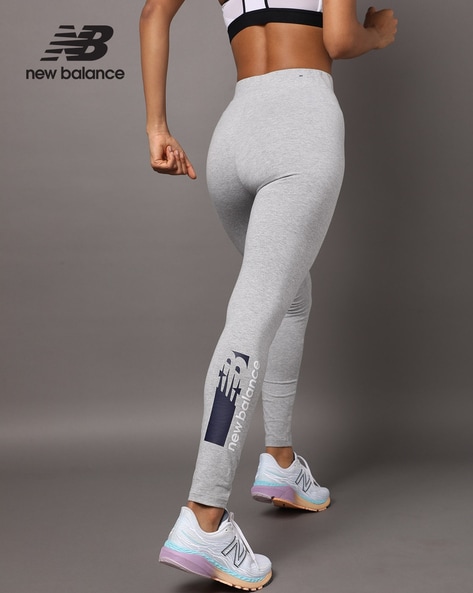 Buy Grey Leggings for Women by NEW BALANCE Online