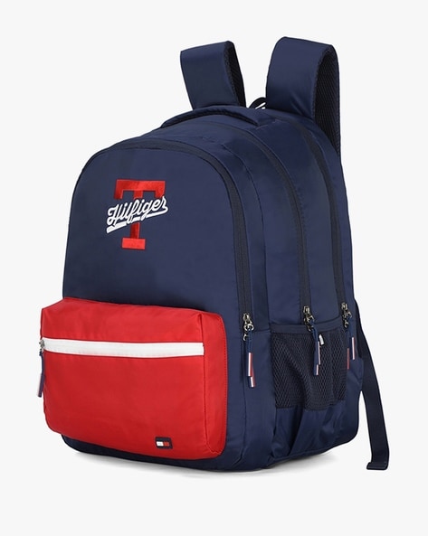 Tommy hilfiger red discount white and blue backpack