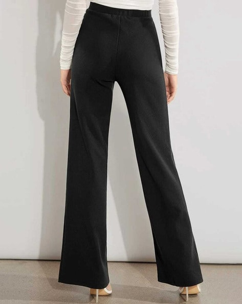 Buy Black Trousers & Pants for Women by Broadstar Online