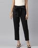 Buy Black Trousers & Pants for Women by PIROH Online