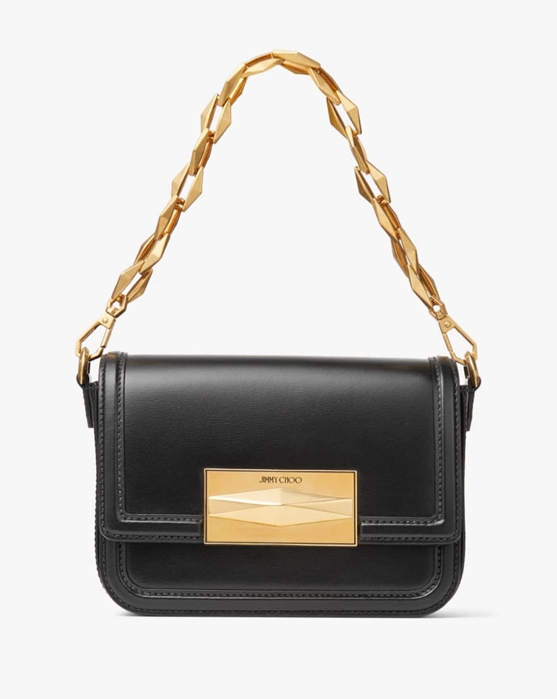 Buy Jimmy Choo Diamond Crossbody Bag | Black Color Women