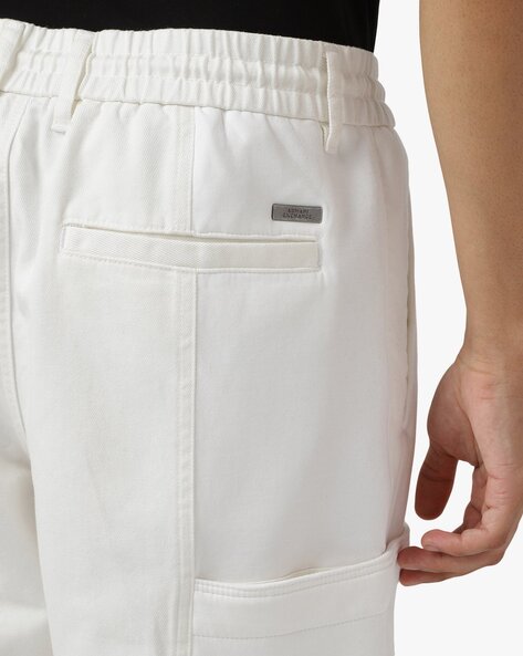 Buy Off White Track Pants for Men by ARMANI EXCHANGE Online Ajio