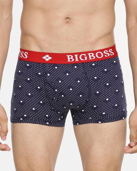 Buy Dollar Bigboss Assorted Trunks - Pack of 4 for Men's Online