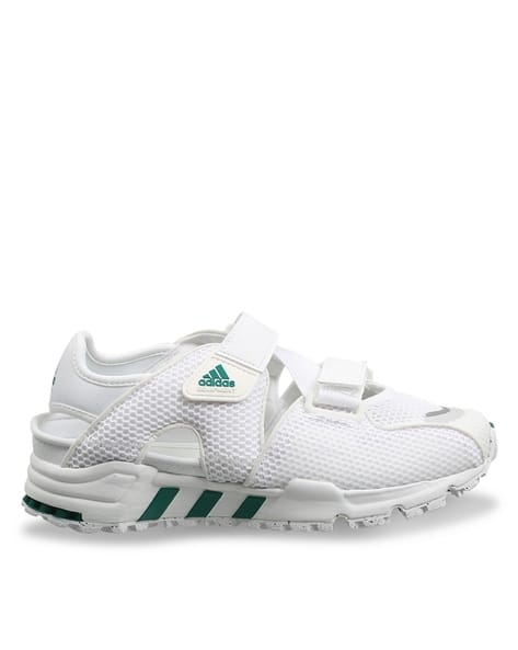 adidas gazelle silver green womens Vintage Adidas Velcro Sneakers US 7