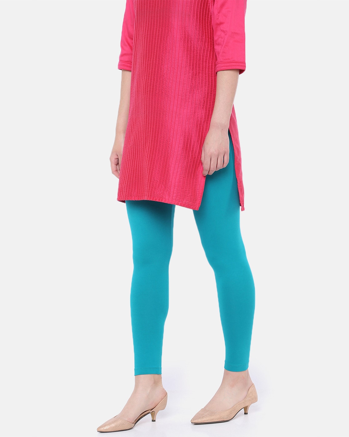 Buy Multicoloured Leggings for Girls by ZION Online | Ajio.com