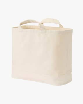muji Canvas Handled Rectangular Slim Basket-picture-52