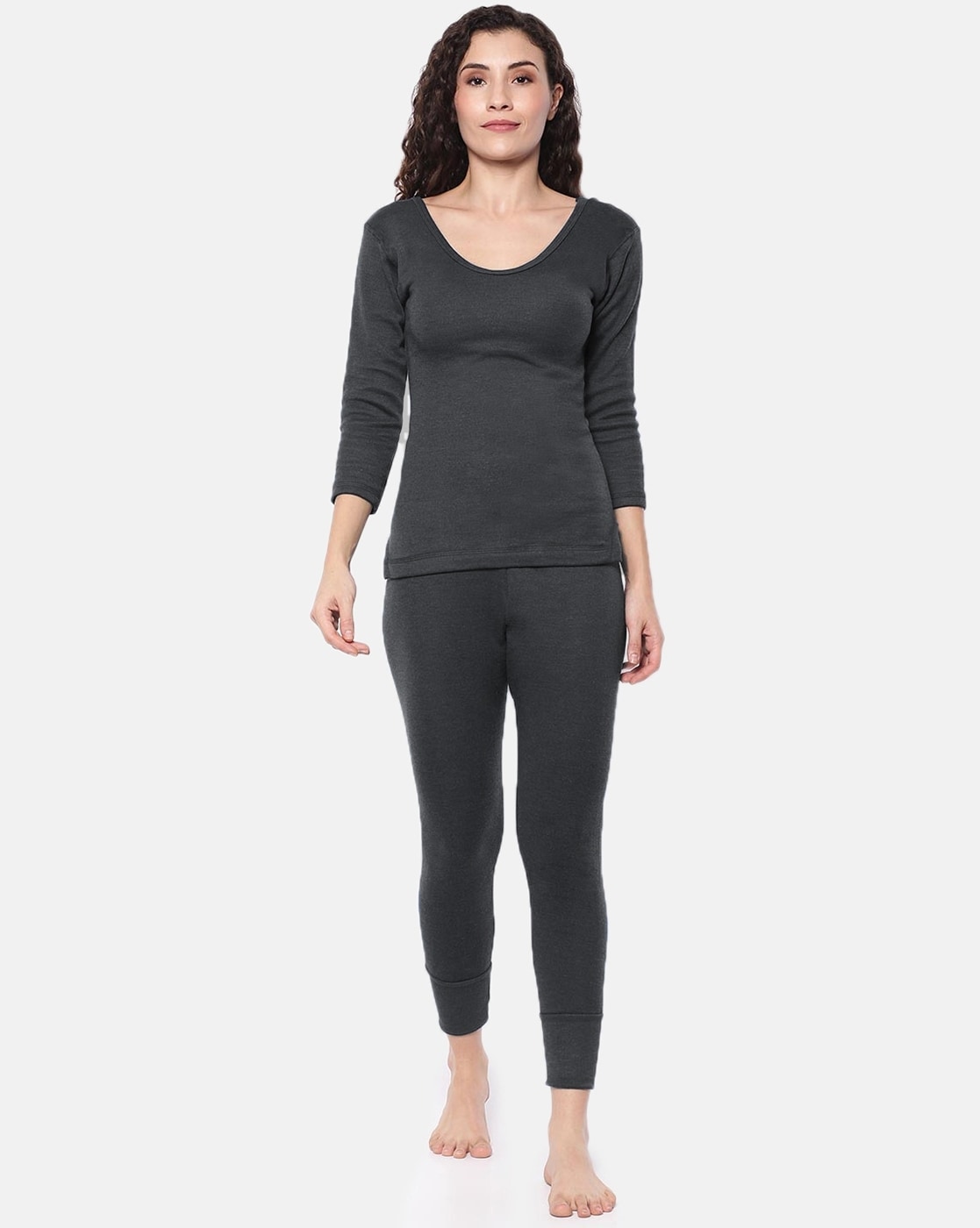 Buy Black Thermal Wear for Women by DOLLAR MISSY Online