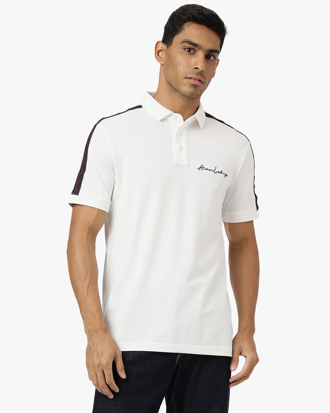 Polo Shirt ARMANI EXCHANGE Men color White