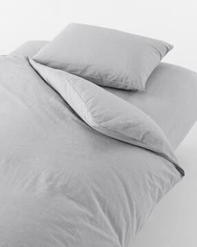 muji Washed Cotton Pillow Case-picture-46