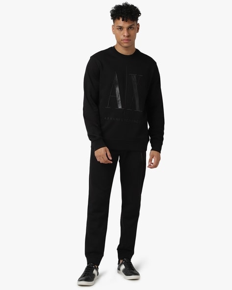 Buy Black Sweatshirt Hoodies for Men by ARMANI EXCHANGE Online