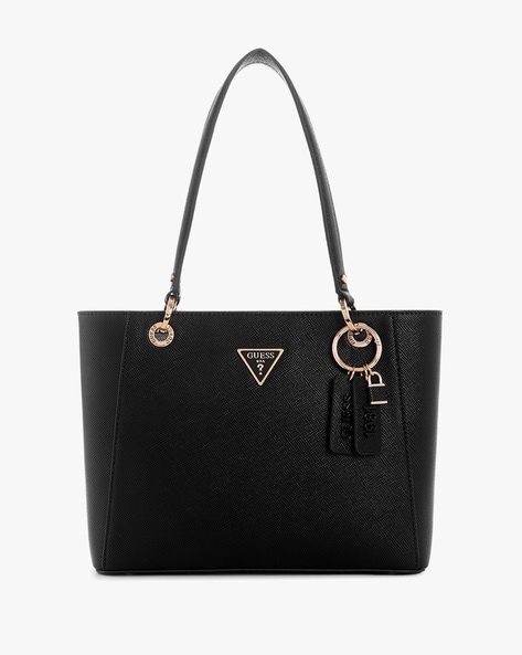 Buy GUESS Black Leather Handbag Purse Online Nepal | Ubuy
