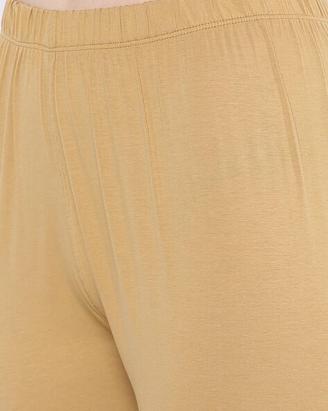 Buy Beige Leggings for Women by DOLLAR MISSY Online