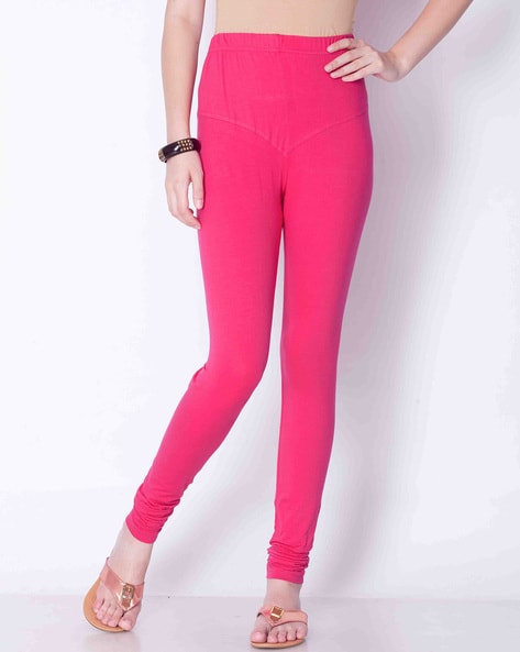 Buy Pink Leggings for Women by INDIAN FLOWER Online | Ajio.com-thanhphatduhoc.com.vn