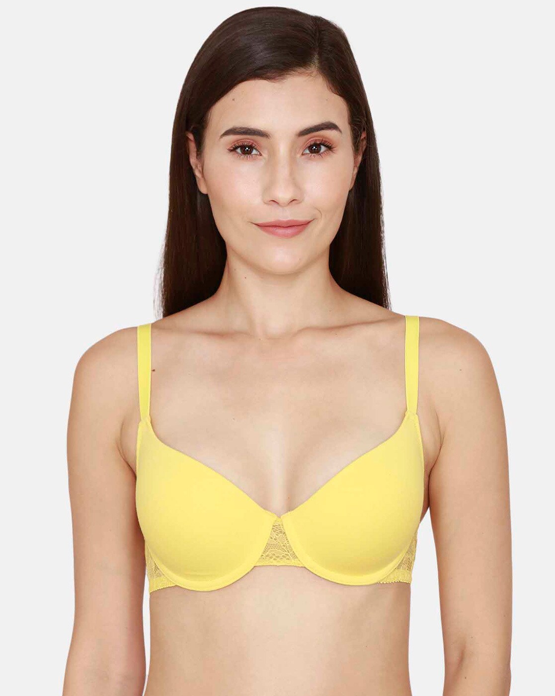 Buy Zivame Modern Grounds Padded Wired 3/4th Coverage Strapless