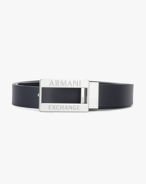 Buy Navy Blue Belts for Men by ARMANI EXCHANGE Online