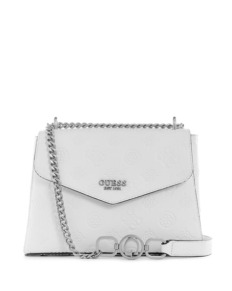 White Guess women's bags| Shop for stylish bags and cases online at ZALANDO