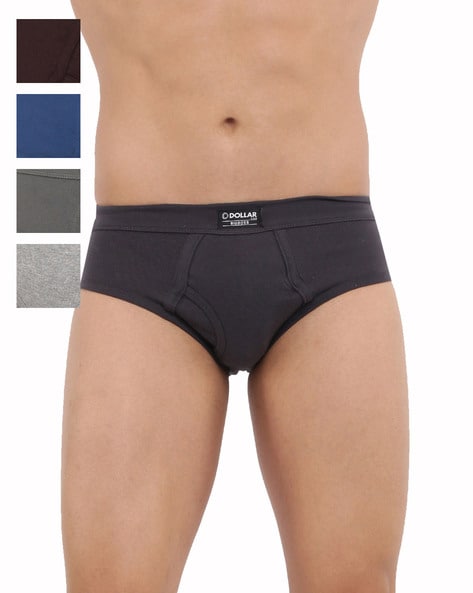 Pack of 5 Solid Briefs