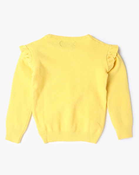 Light yellow online pullover