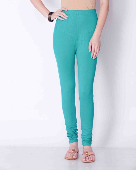 Buy online Blue Solid Legging from Capris & Leggings for Women by W for  ₹350 at 56% off | 2024 Limeroad.com