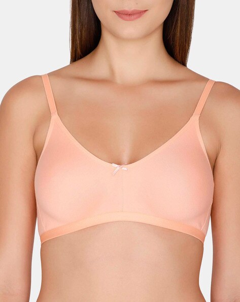 Buy Zivame Double Layered Non-Wired 3/4th Coverage T-Shirt Bra