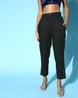 Buy Black Trousers & Pants for Women by PlusS Online
