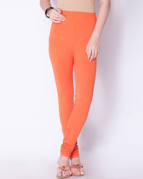 Buy Red Leggings for Women by DOLLAR MISSY Online