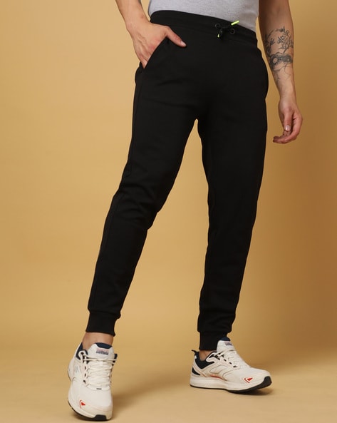 Buy Black Track Pants for Men by SPYKAR Online