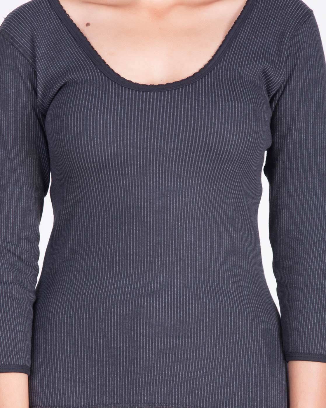 Buy Black Thermal Wear for Women by DOLLAR ULTRA Online