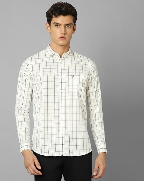 Buy White Shirts for Men by ALLEN SOLLY Online