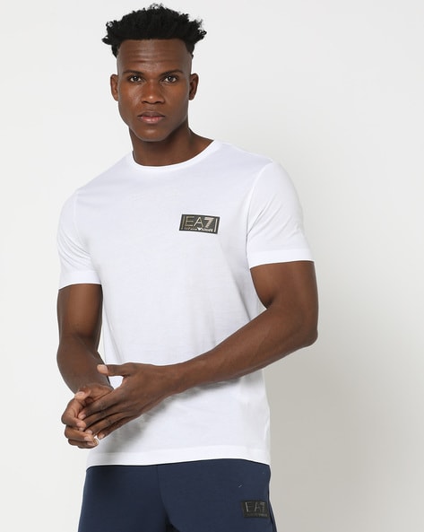 Buy White Tshirts for Men by EA7 Emporio Armani Online
