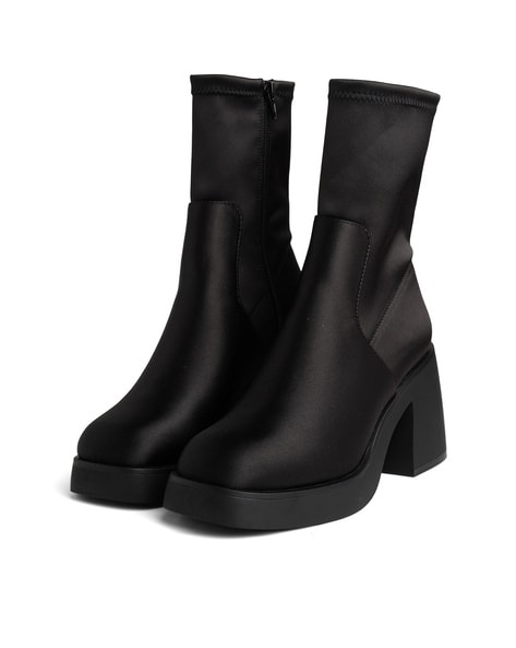 Aldo boots with zipper best sale