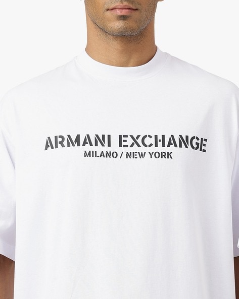 Buy White Tshirts for Men by ARMANI EXCHANGE Online Ajio