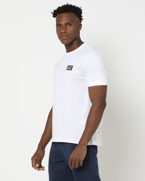 Buy White Tshirts for Men by EA7 Emporio Armani Online Ajio