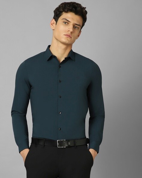 Allen Solly Embroidered Mens Shirt