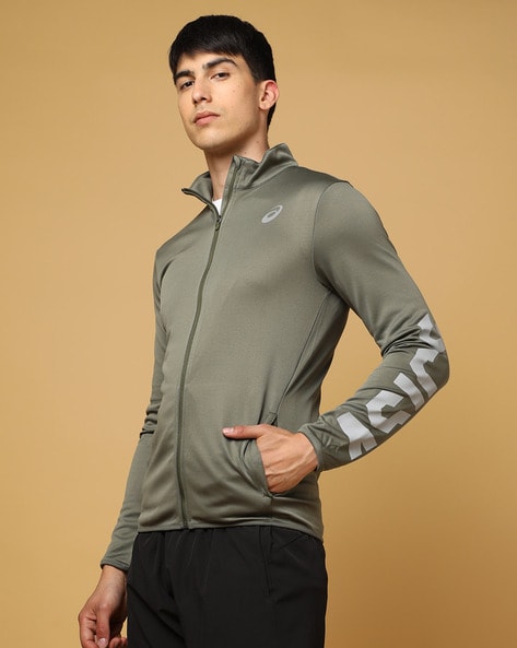 Asics mens zip outlet jacket