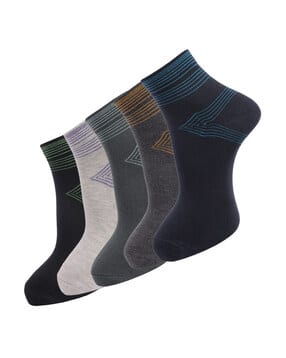 dollar socks Pack of 5 Ankle-Length Socks-picture-39