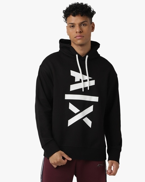 Buy Black Sweatshirt Hoodies for Men by ARMANI EXCHANGE Online