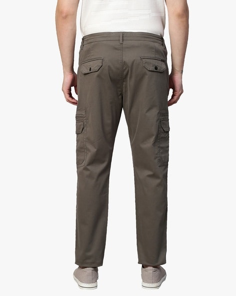 Buy Grey Trousers & Pants for Men by GENIPS WITH LOGO Online