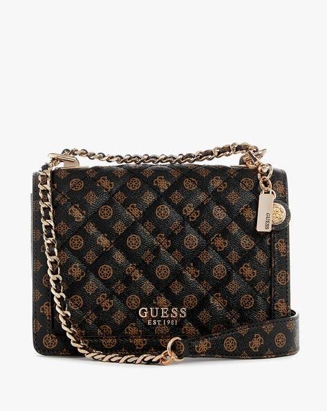 Buy Guess Brown Noelle Sling Crossbody Bag Online