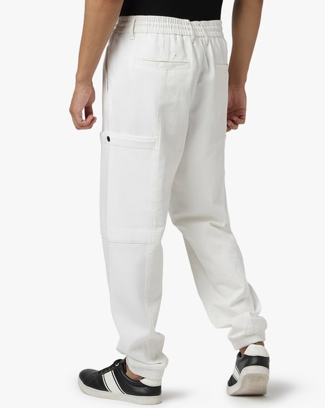 Buy Off White Track Pants for Men by ARMANI EXCHANGE Online Ajio