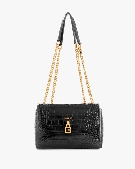 Guess top black handbag