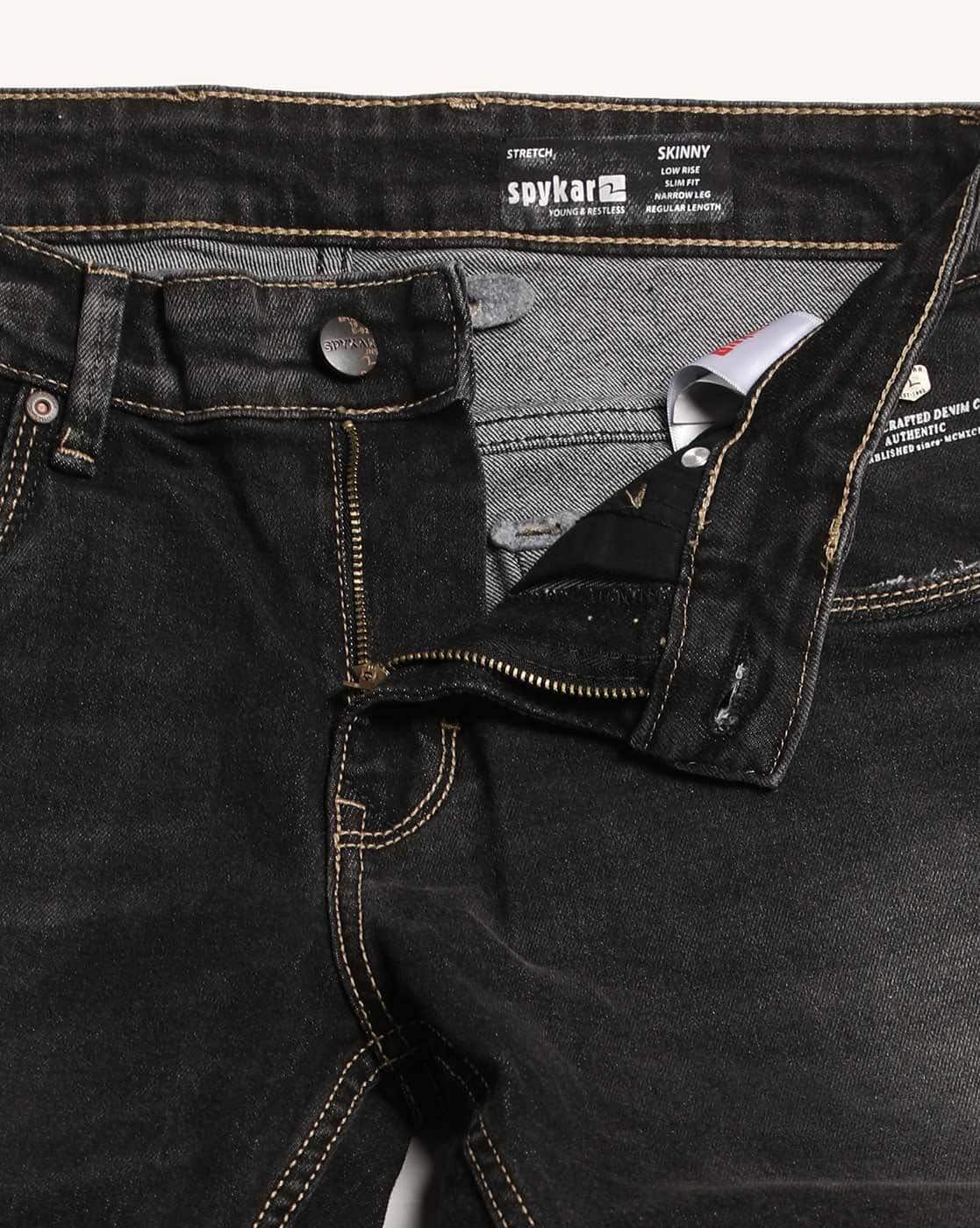 Mens Jeans Sparky Jeans Black Price Stretch Jeans Sparky Black