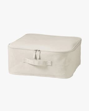 Polyester Linen Lidded Square Soft Box-image-18